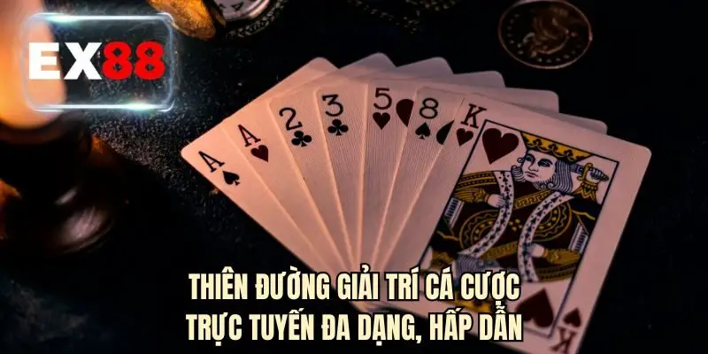 Thiên đường giải trí cá cược trực tuyến đa dạng, hấp dẫn